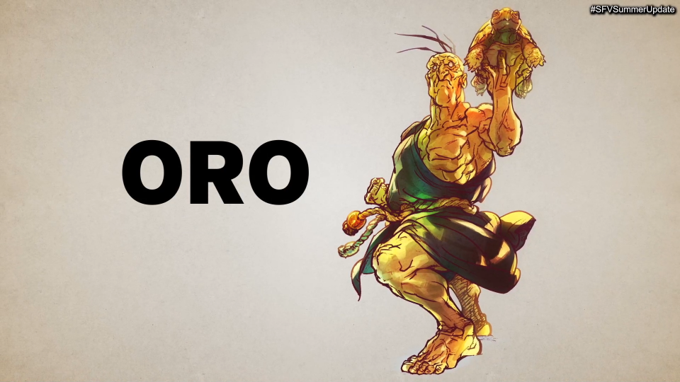 Street Fighter V: Champion Edition DLC characters Oro and Akira